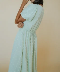 POL Mila Swiss Dot Dress | Sage Dresses 11 POL Mila Swiss Dot Dress | Sage Dresses