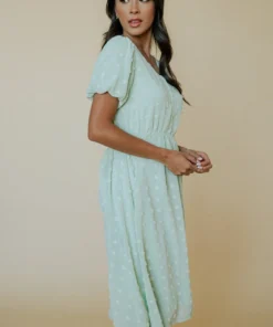 POL Mila Swiss Dot Dress | Sage Dresses 12 POL Mila Swiss Dot Dress | Sage Dresses