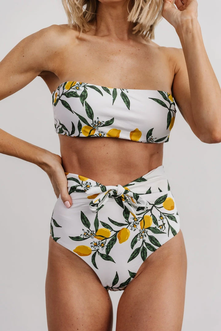 EN Swim Milos Bikini Top | Lemon Print 6 EN Swim Milos Bikini Top | Lemon Print