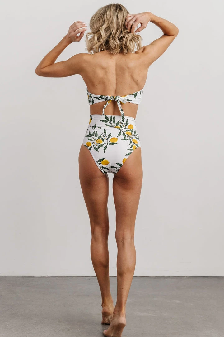 EN Swim Milos Bikini Top | Lemon Print 4 EN Swim Milos Bikini Top | Lemon Print