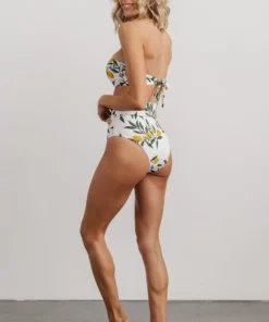 EN Milos High Waist Tie Bikini Bottom | Lemon Print Swim 13 EN Milos High Waist Tie Bikini Bottom | Lemon Print Swim