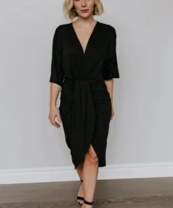 DD Mimi Midi Dress | Black