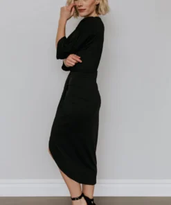 DD Mimi Midi Dress | Black