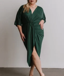 DD Dresses Mimi Midi Dress | Hunter Green