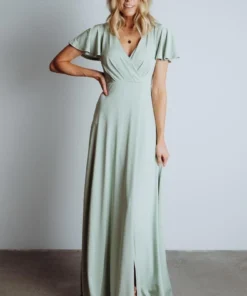LD Monica Maxi Dress | Sage 12 LD Monica Maxi Dress | Sage