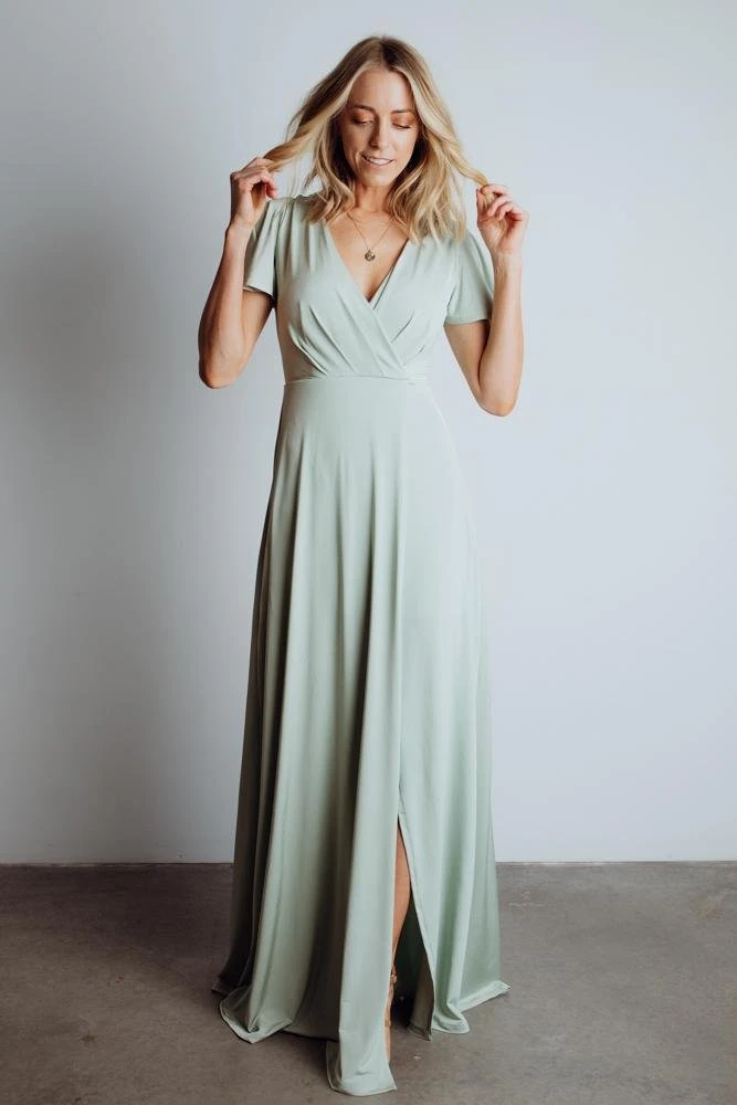 LD Monica Maxi Dress | Sage 6 LD Monica Maxi Dress | Sage