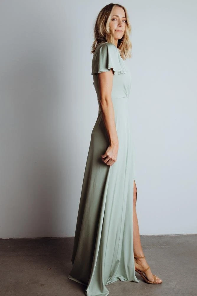 LD Monica Maxi Dress | Sage 5 LD Monica Maxi Dress | Sage