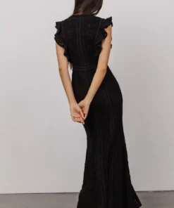 BB Custom Monroe Lace Dress | Black