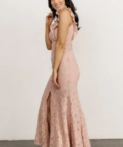 BB Custom Monroe Lace Dress | Blush 11 BB Custom Monroe Lace Dress | Blush