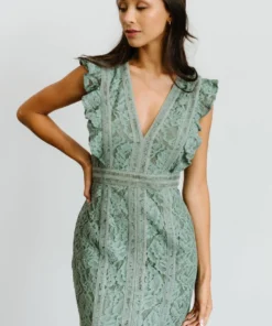 BB Custom Monroe Lace Dress | Sage Dresses