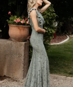 BB Custom Monroe Lace Dress | Sage Dresses