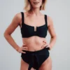 BJB Montego Bikini Top | Black Swim