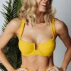 BJB Montego Bikini Top | Yellow