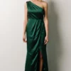 SL Morgan One Shoulder Gown | Emerald Dresses