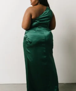 SL Morgan One Shoulder Gown | Emerald Dresses 22 SL Morgan One Shoulder Gown | Emerald Dresses