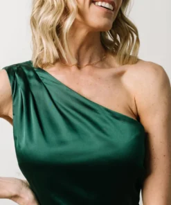 SL Morgan One Shoulder Gown | Emerald Dresses 19 SL Morgan One Shoulder Gown | Emerald Dresses