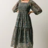 IL Dresses Nellie Smocked Midi Dress | Blue Print