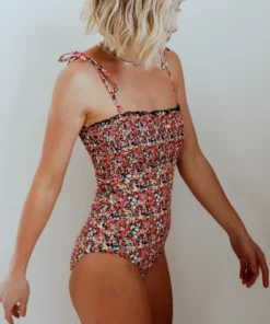 BJB Swim Nikki Neon Floral One Piece