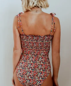 BJB Swim Nikki Neon Floral One Piece