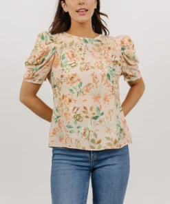 FT Norwich Top | Light Blush Floral 9 FT Norwich Top | Light Blush Floral