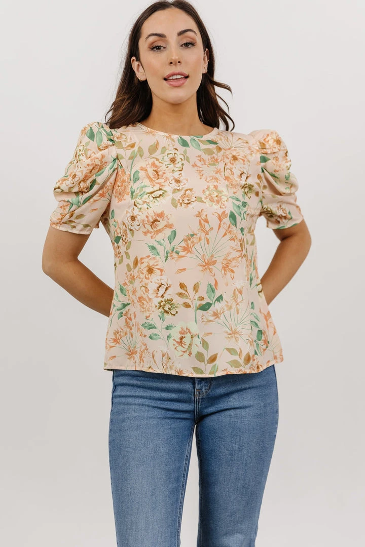 FT Norwich Top | Light Blush Floral 3 FT Norwich Top | Light Blush Floral