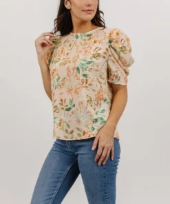 FT Norwich Top | Light Blush Floral 12 FT Norwich Top | Light Blush Floral