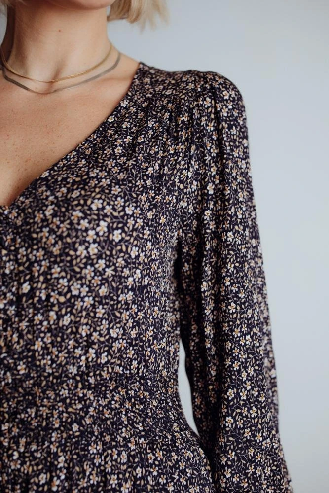 HAY Dresses Oakley Maxi Dress | Navy Floral 4 HAY Dresses Oakley Maxi Dress | Navy Floral