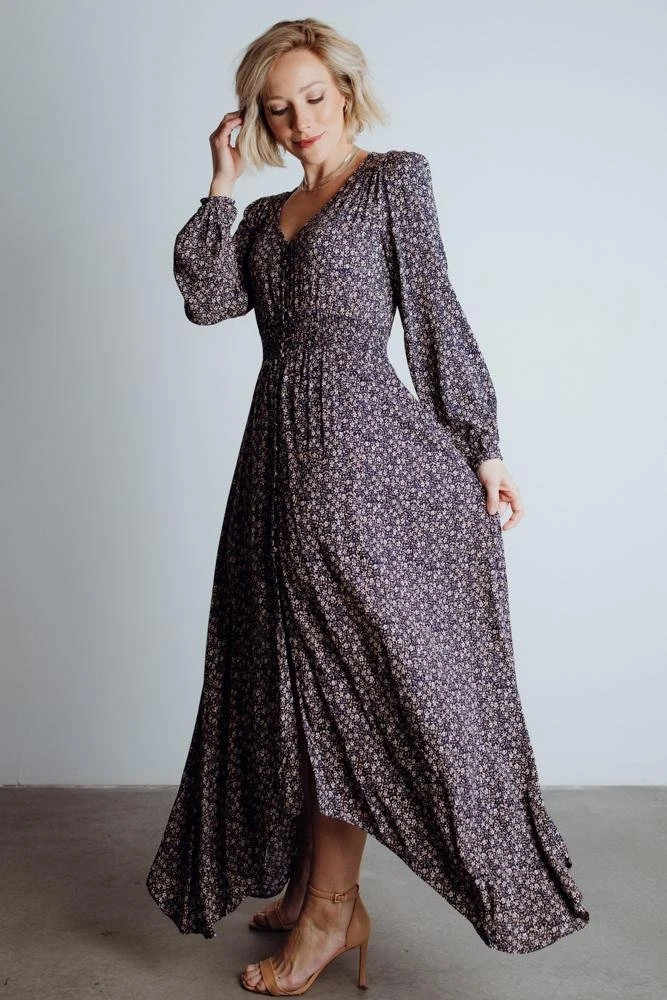 HAY Dresses Oakley Maxi Dress | Navy Floral 8 HAY Dresses Oakley Maxi Dress | Navy Floral