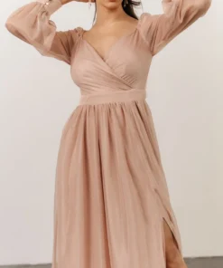 Soi Octavia Shimmer Gown | Blush 10 Soi Octavia Shimmer Gown | Blush