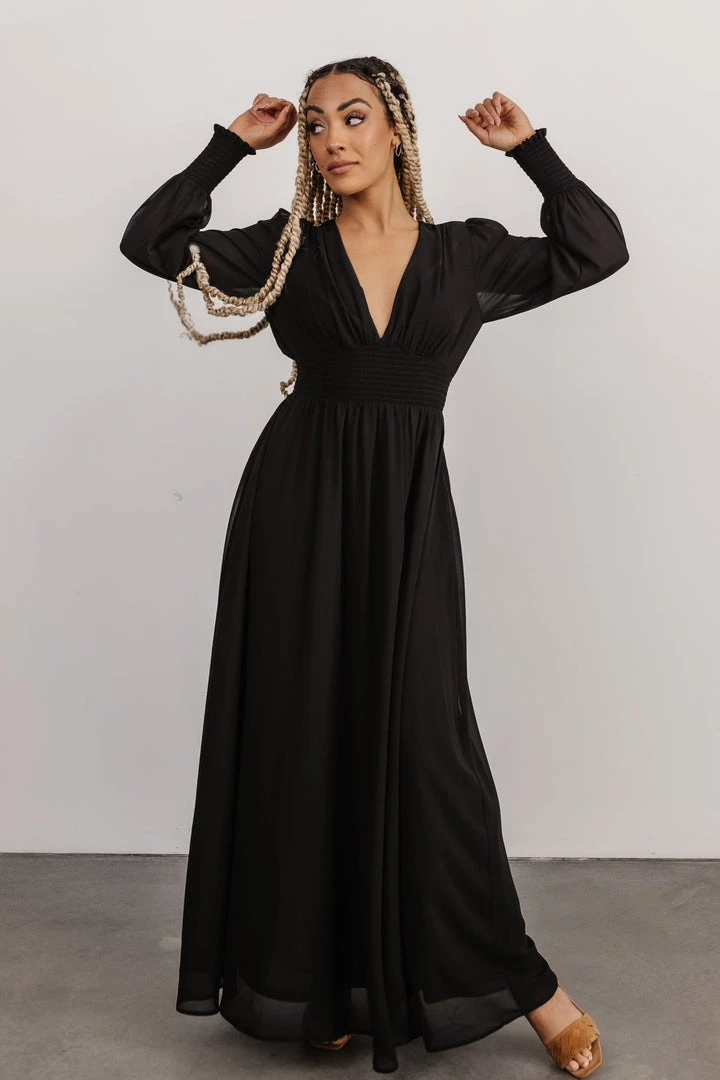 BB Custom Olivia Maxi Dress | Black 3 BB Custom Olivia Maxi Dress | Black