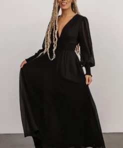BB Custom Olivia Maxi Dress | Black