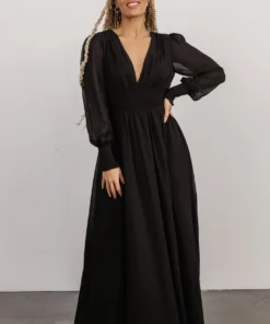BB Custom Olivia Maxi Dress | Black