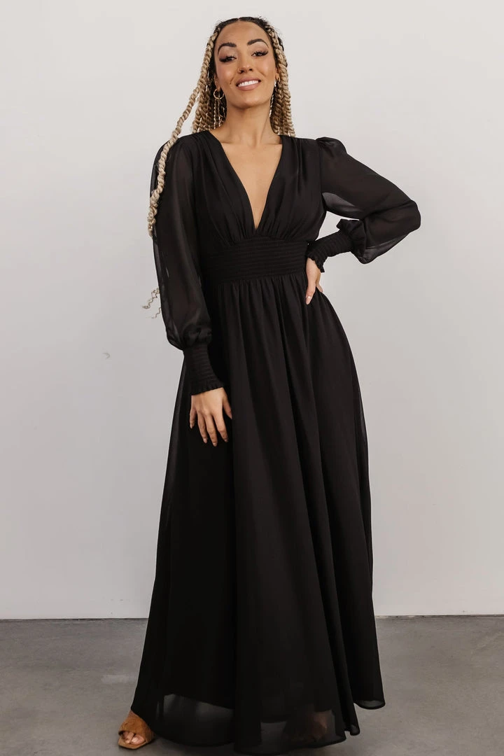 BB Custom Olivia Maxi Dress | Black 1 BB Custom Olivia Maxi Dress | Black