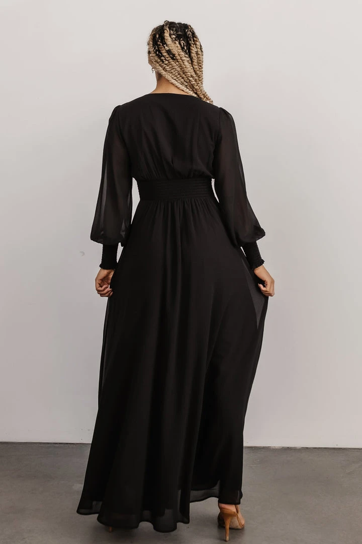 BB Custom Olivia Maxi Dress | Black 6 BB Custom Olivia Maxi Dress | Black