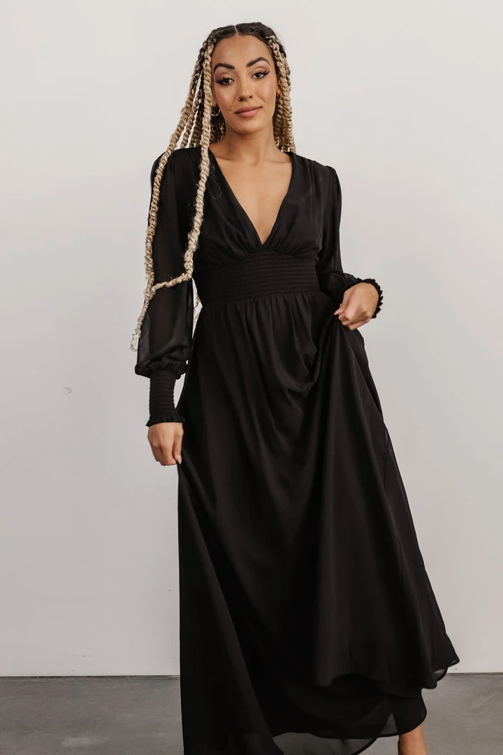 BB Custom Olivia Maxi Dress | Black 4 BB Custom Olivia Maxi Dress | Black