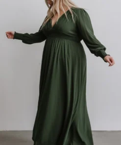 BB Custom Dresses Olivia Maxi Dress | Green
