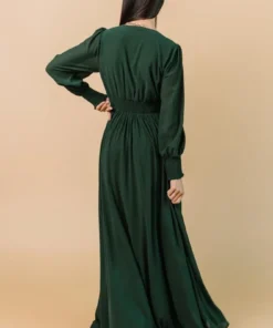 BB Custom Dresses Olivia Maxi Dress | Green