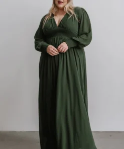 BB Custom Dresses Olivia Maxi Dress | Green