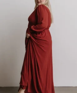 BB Custom Olivia Maxi Dress | Rust 16 BB Custom Olivia Maxi Dress | Rust