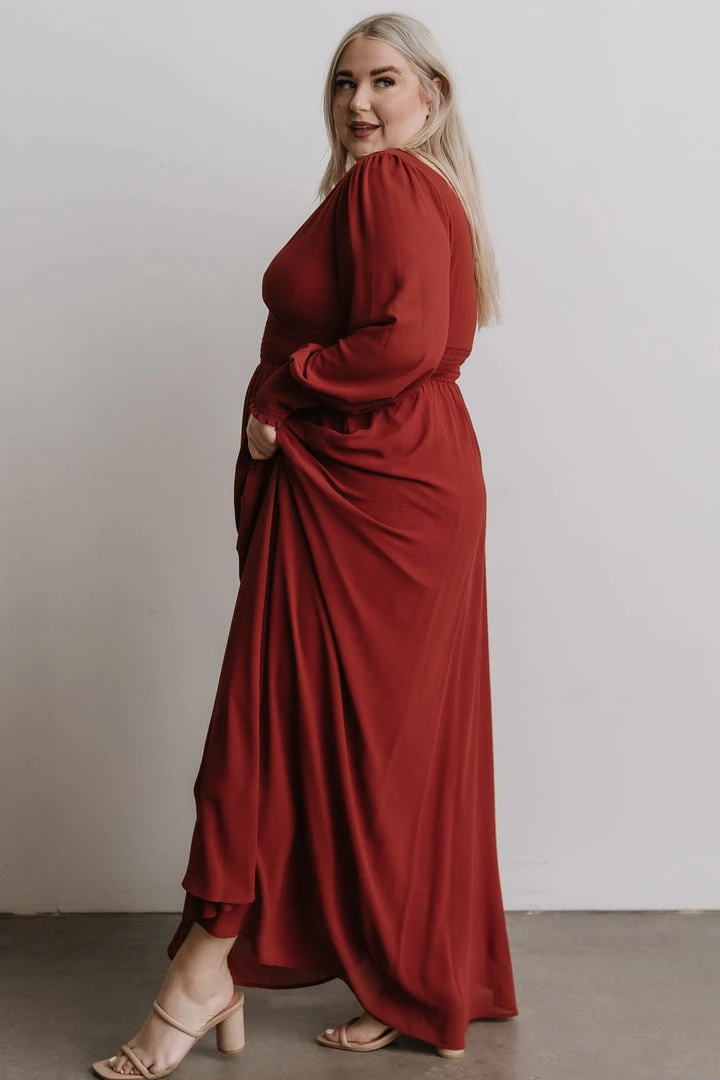 BB Custom Olivia Maxi Dress | Rust 4 BB Custom Olivia Maxi Dress | Rust