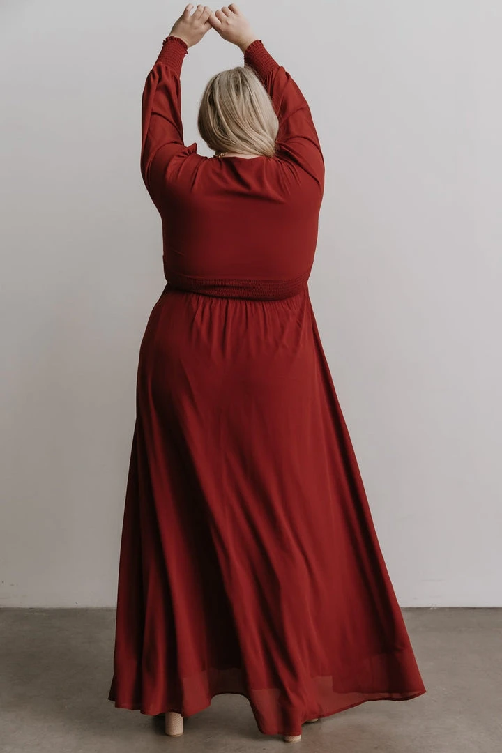 BB Custom Olivia Maxi Dress | Rust 5 BB Custom Olivia Maxi Dress | Rust