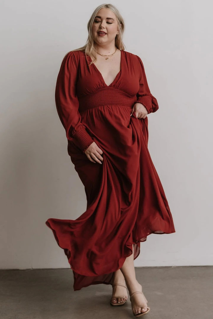 BB Custom Olivia Maxi Dress | Rust 9 BB Custom Olivia Maxi Dress | Rust