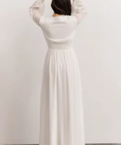 BB Custom Olivia Maxi Dress | White
