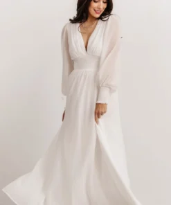 BB Custom Olivia Maxi Dress | White