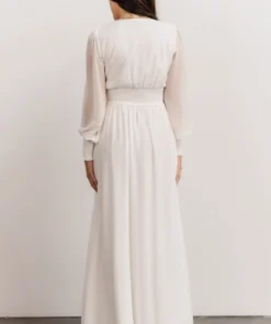 BB Custom Olivia Maxi Dress | White