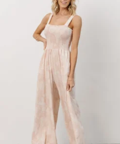 BL Ollie Wide Leg Jumpsuit | Dusty Rose 9 BL Ollie Wide Leg Jumpsuit | Dusty Rose