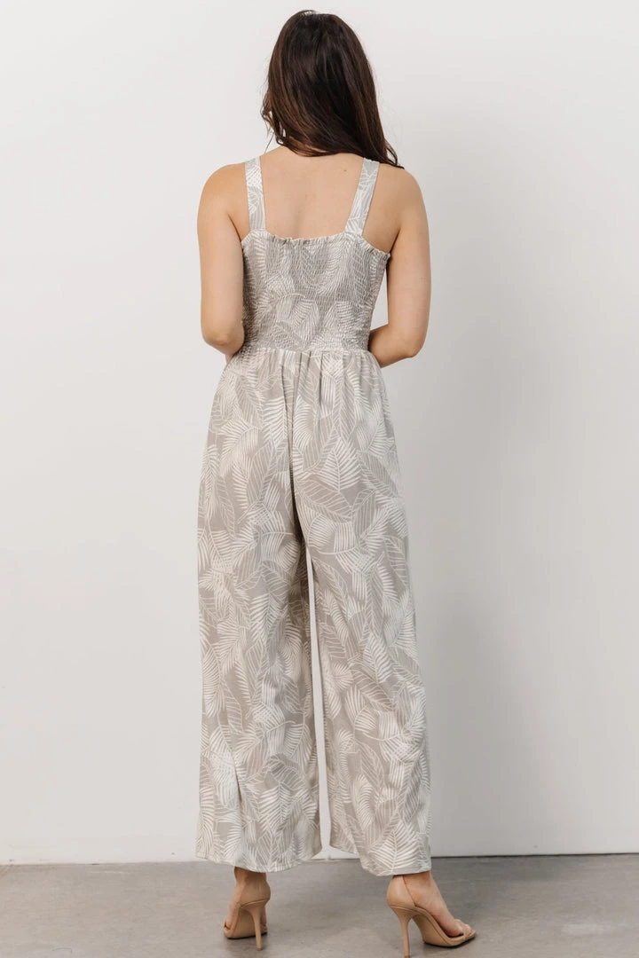 BL Boho Ollie Wide Leg Jumpsuit | Grey 3 BL Boho Ollie Wide Leg Jumpsuit | Grey