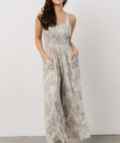 BL Boho Ollie Wide Leg Jumpsuit | Grey 15 BL Boho Ollie Wide Leg Jumpsuit | Grey
