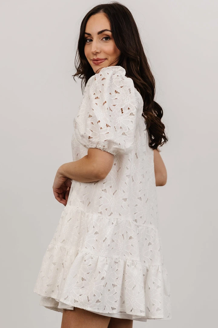 FT Ontario Lace Short Dress | Off White Dresses 4 FT Ontario Lace Short Dress | Off White Dresses