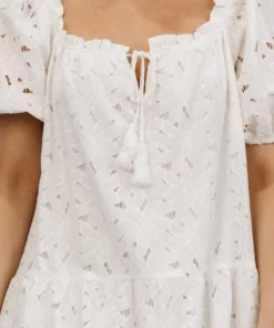 FT Ontario Lace Short Dress | Off White Dresses 11 FT Ontario Lace Short Dress | Off White Dresses